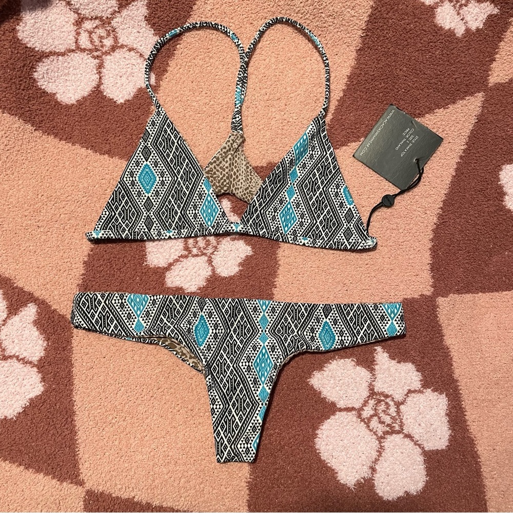 Acacia Swimwear Shaka Hookipa Set in Thai